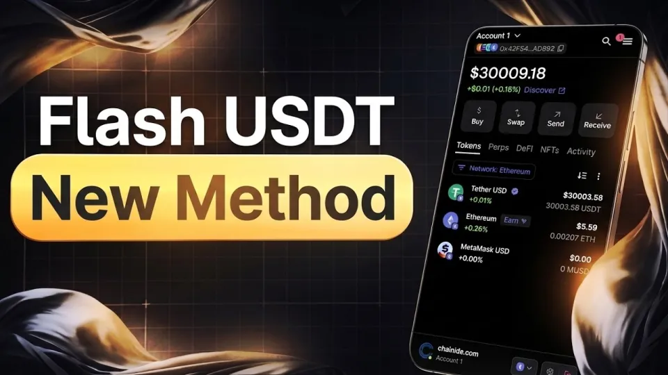 flash usdt, A Practical Guide to the New Flash USDT Method on ChainIDE